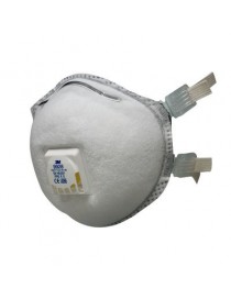 10 Masques antipoussière coque spécifique soudage 3M™ 9928 - FFP2, avec soupape Coolflow™ et joint facial